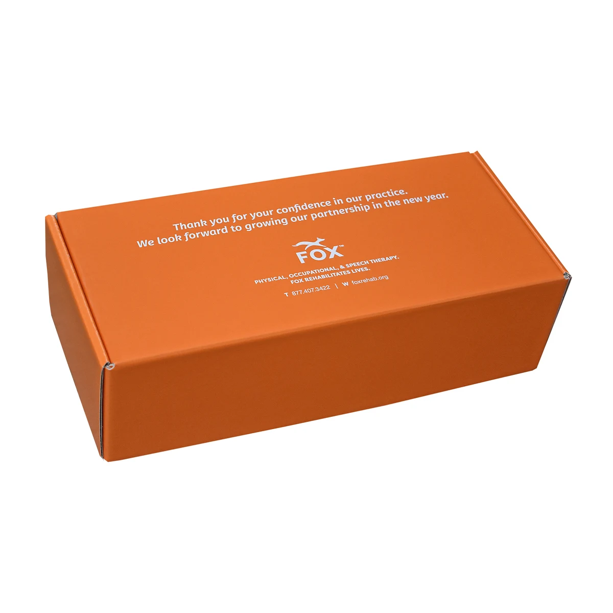 12 1/4" x 5 1/2" 3 1/2" - E-Flute Outside Tuck Box 1
