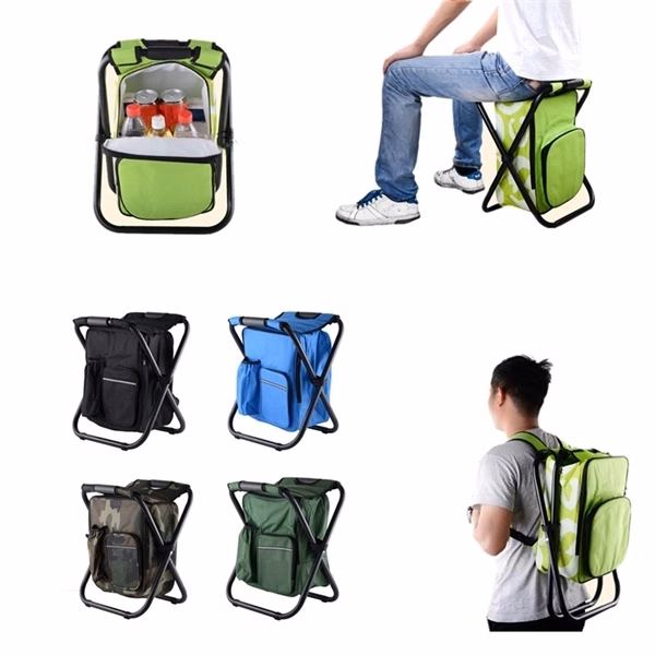 Foldable Fishing/ Beach Chair With Ice Pack