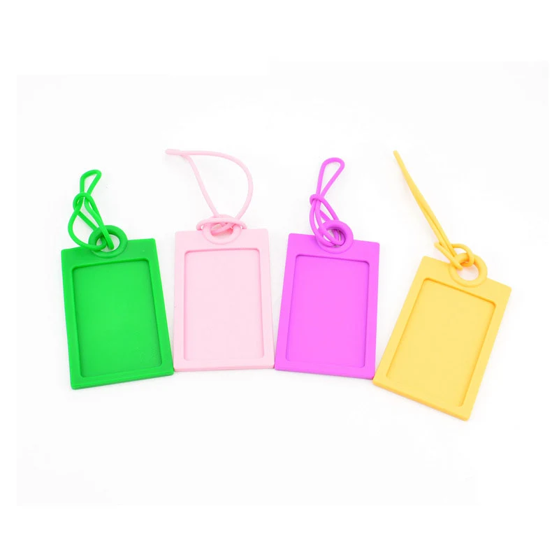 Silicone Luggage nameplate 1