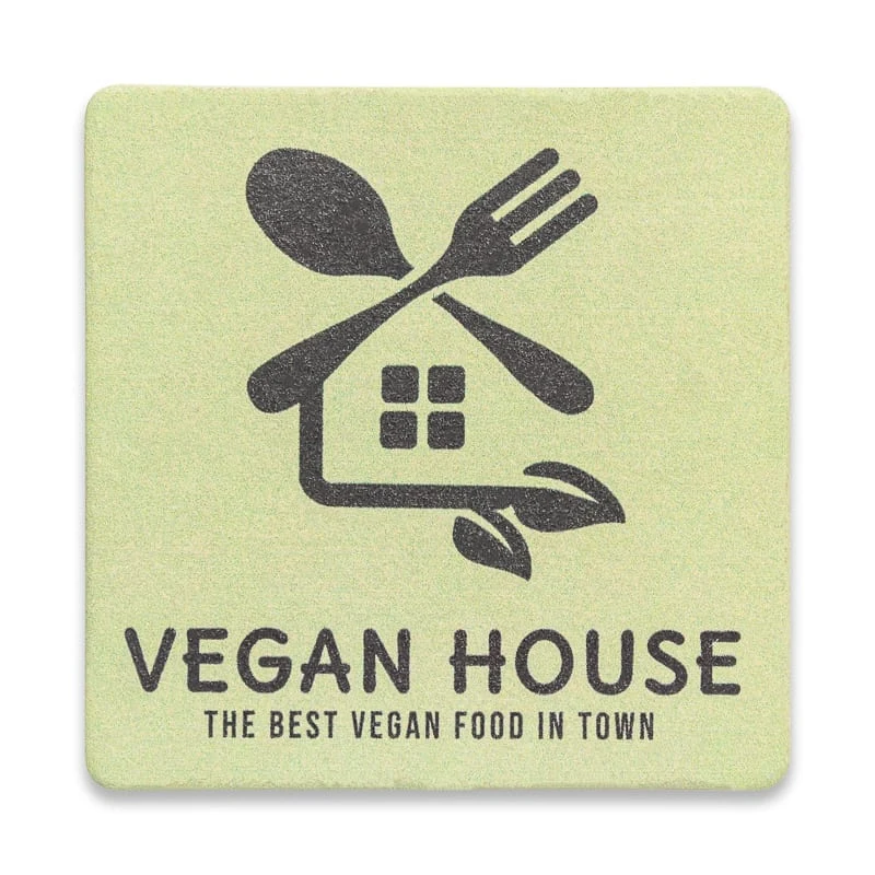 Pulpboard Coasters - 3.5" Square 1