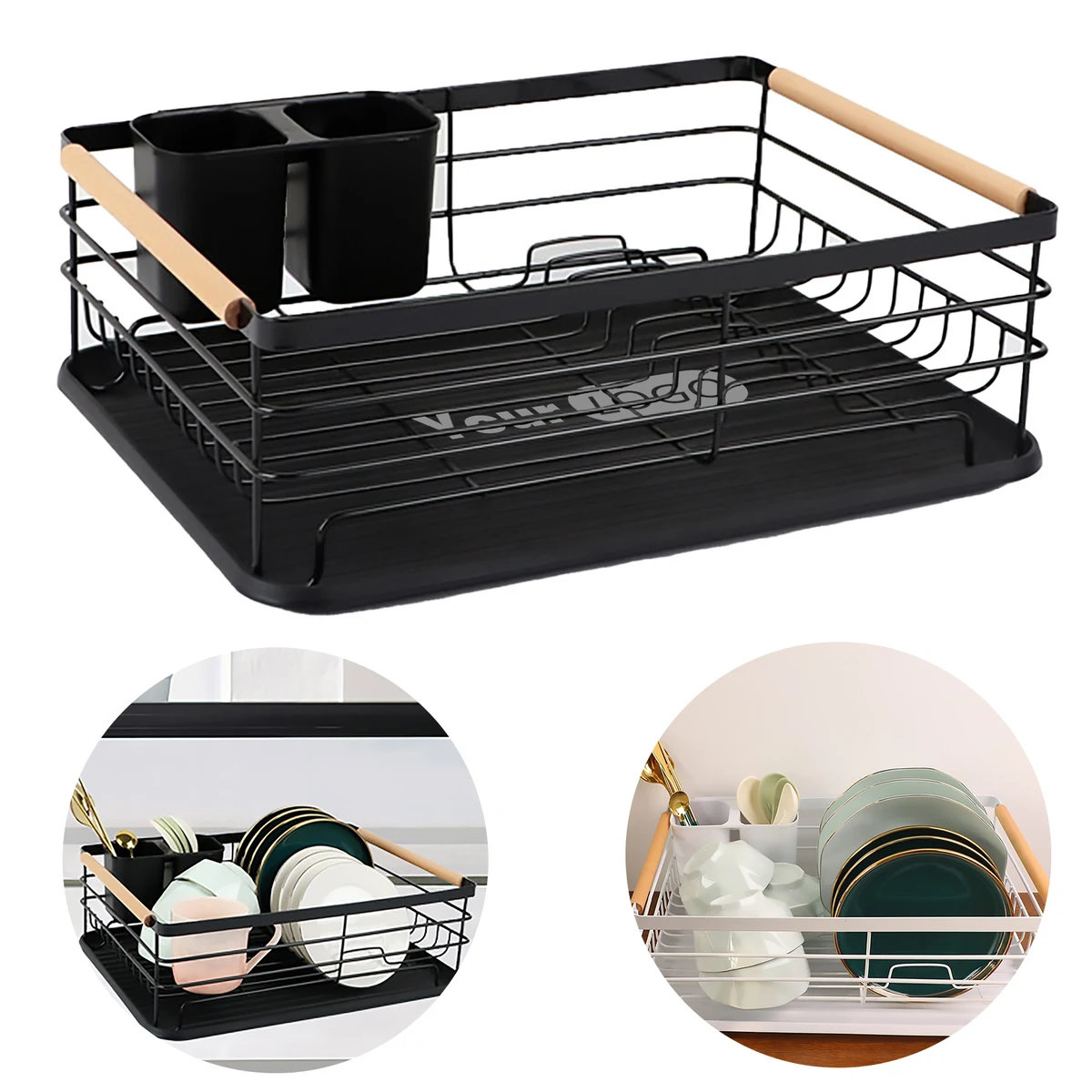 Metal Kitchen Cutlery Storage Rack 1