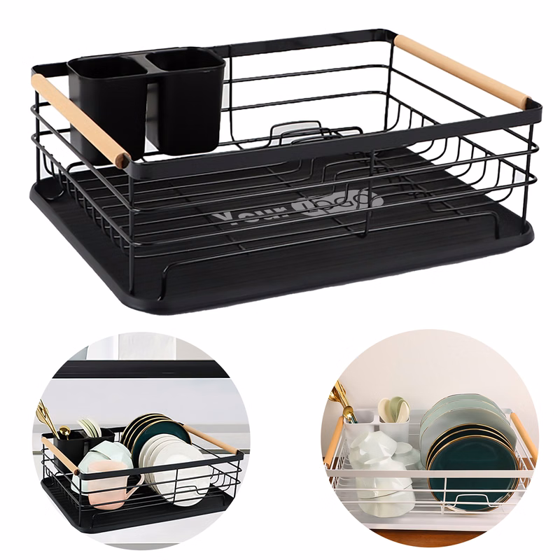Metal Kitchen Cutlery Storage Rack