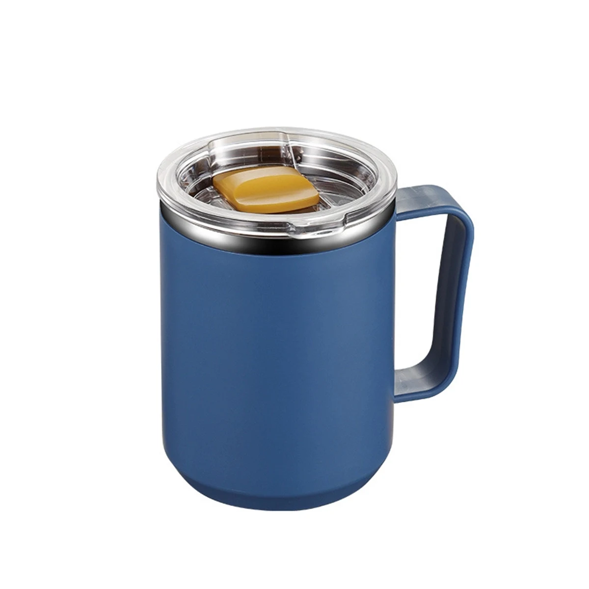 12oz stainless steel coffee mugs with handle 1