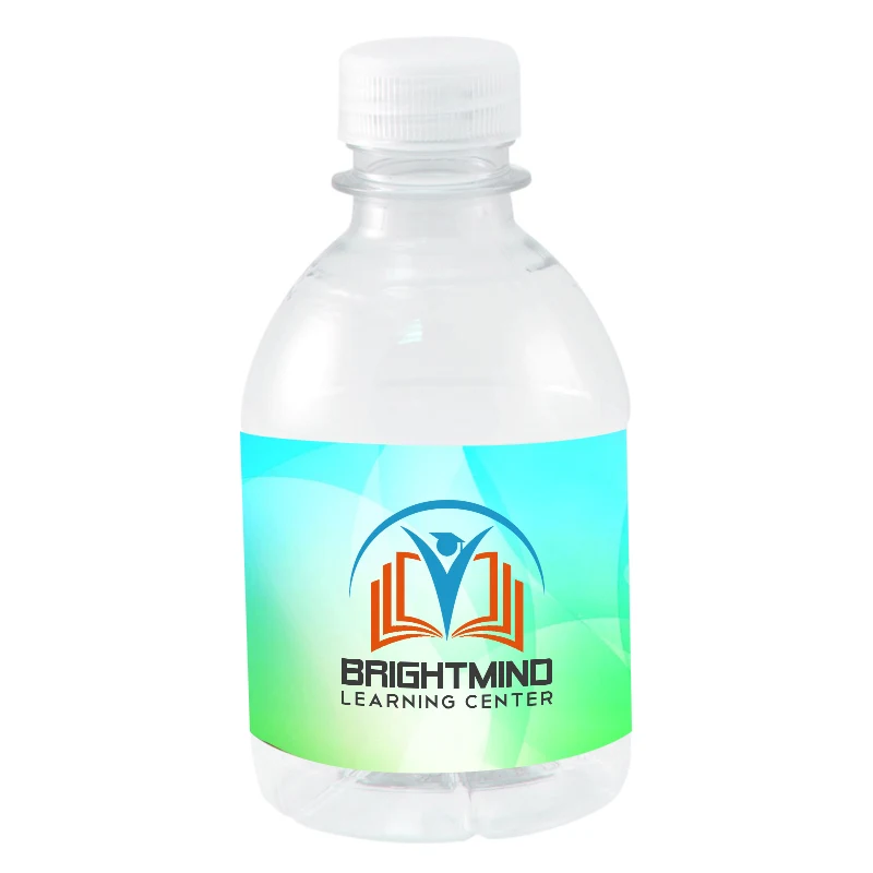 8 oz Aqua Bottled Water 1