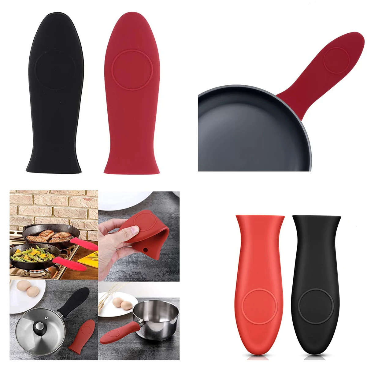 Color Anti-Scalding And Non-Slip Soft Pot Handle Cover 1