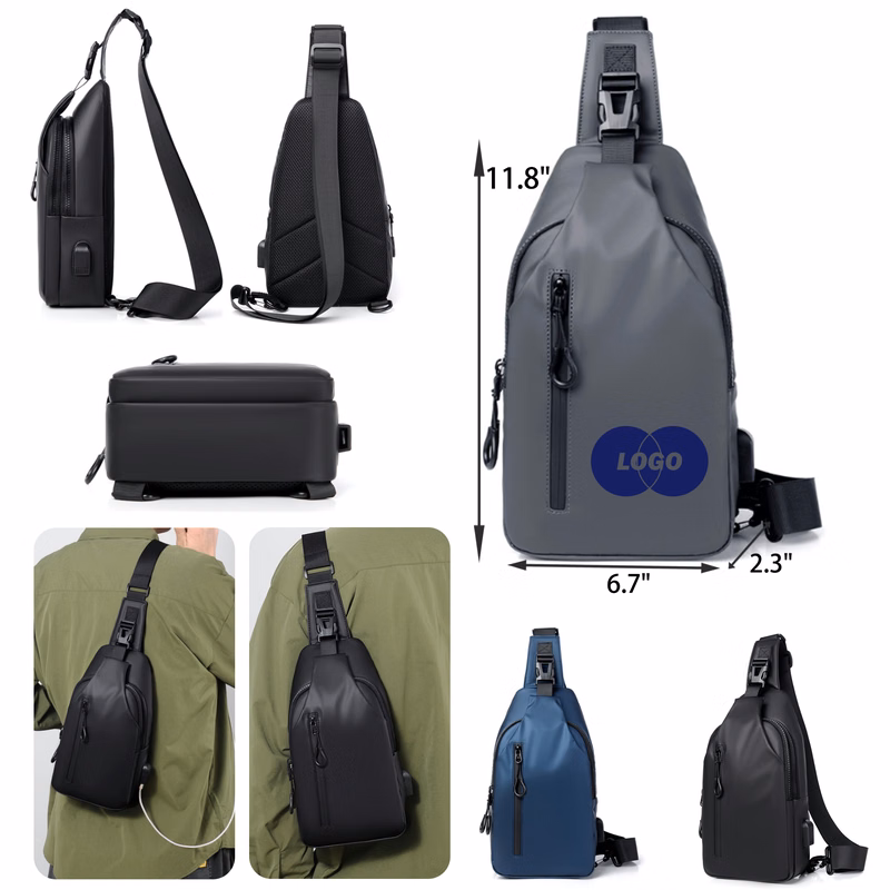 MOQ 50 PCS Versatile Outdoor Shoulder Messenger Bag