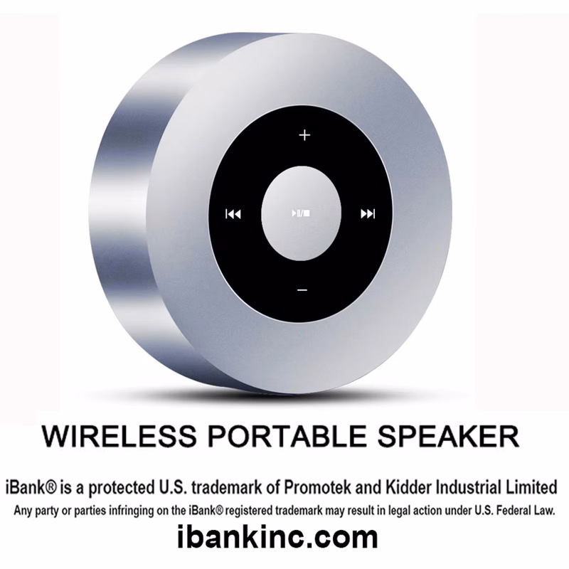 iBank ® Compact Bluetooth Speaker with Smart Touch Design. Free Shipping