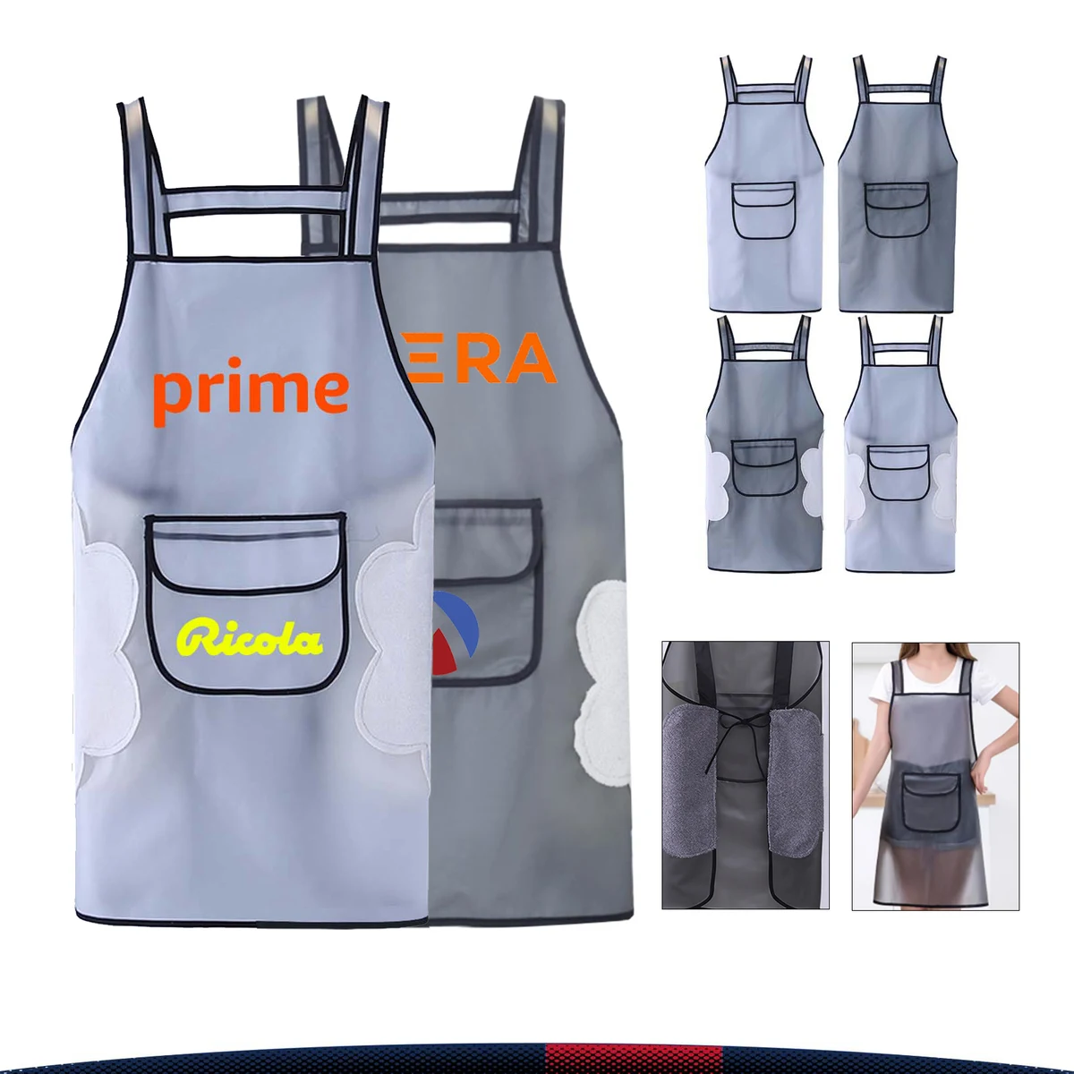 Clear Waterproof Apron 1