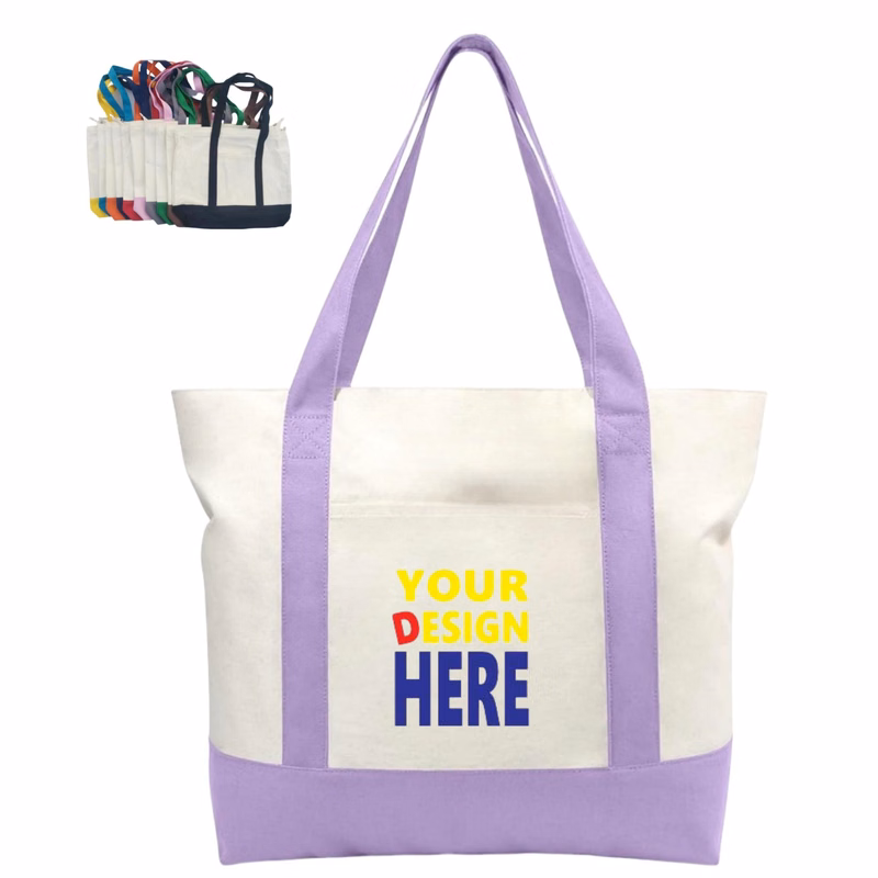 Canvas Tote Bag With Handles