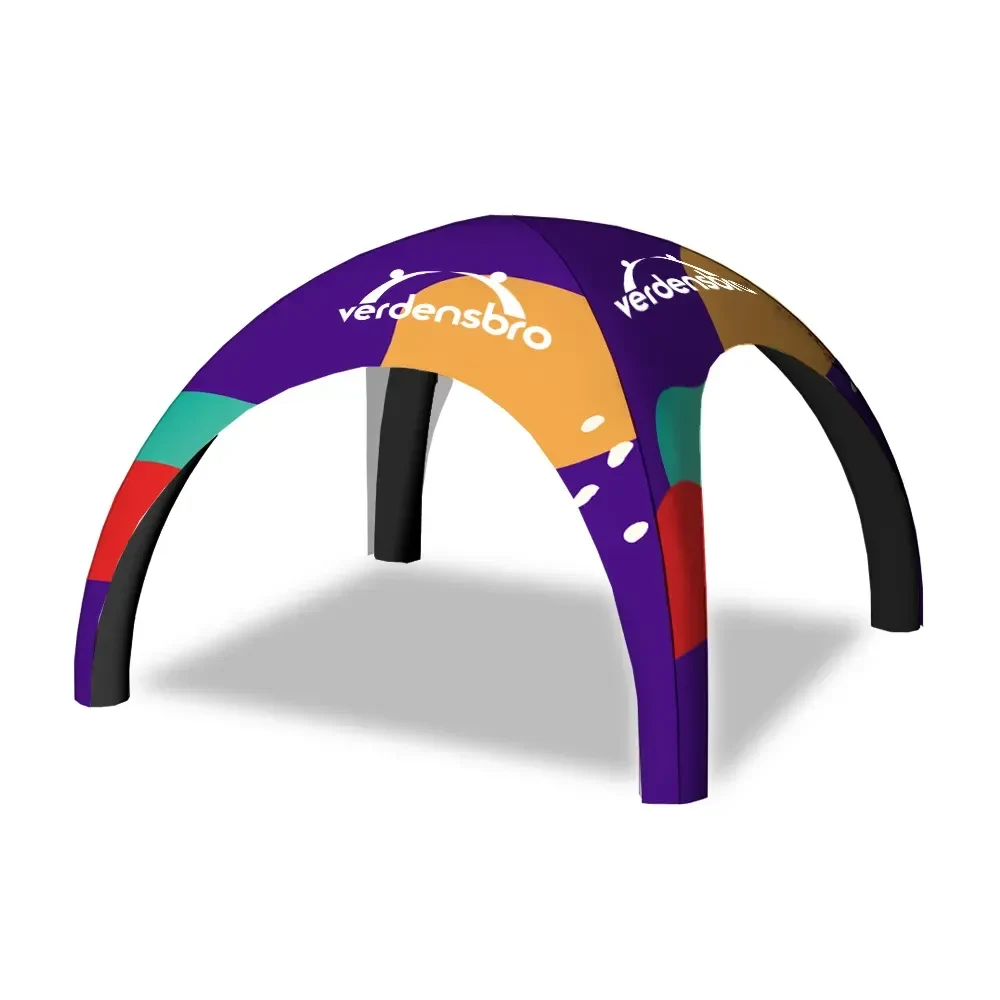 Custom Printed Inflatable Dome Tent 1