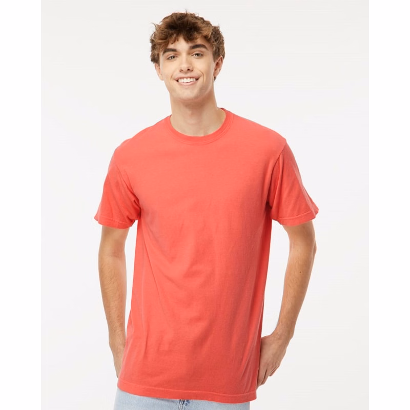 M&O Unisex Vintage Garment-Dyed T-Shirt - 6500M