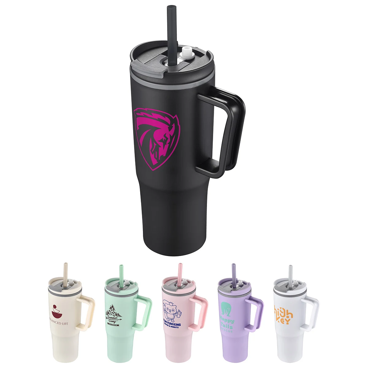 Sofia 30 oz Double-Wall Polypropylene Mug 1