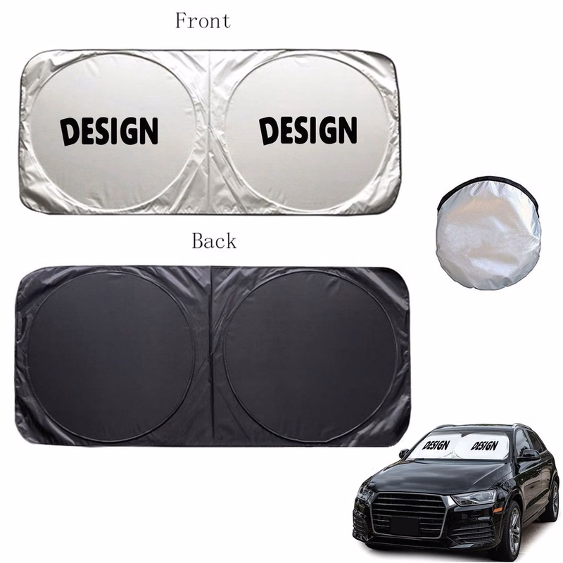 MOQ50 59 ?? 27.6 Pop Up Windshield Sun Shade