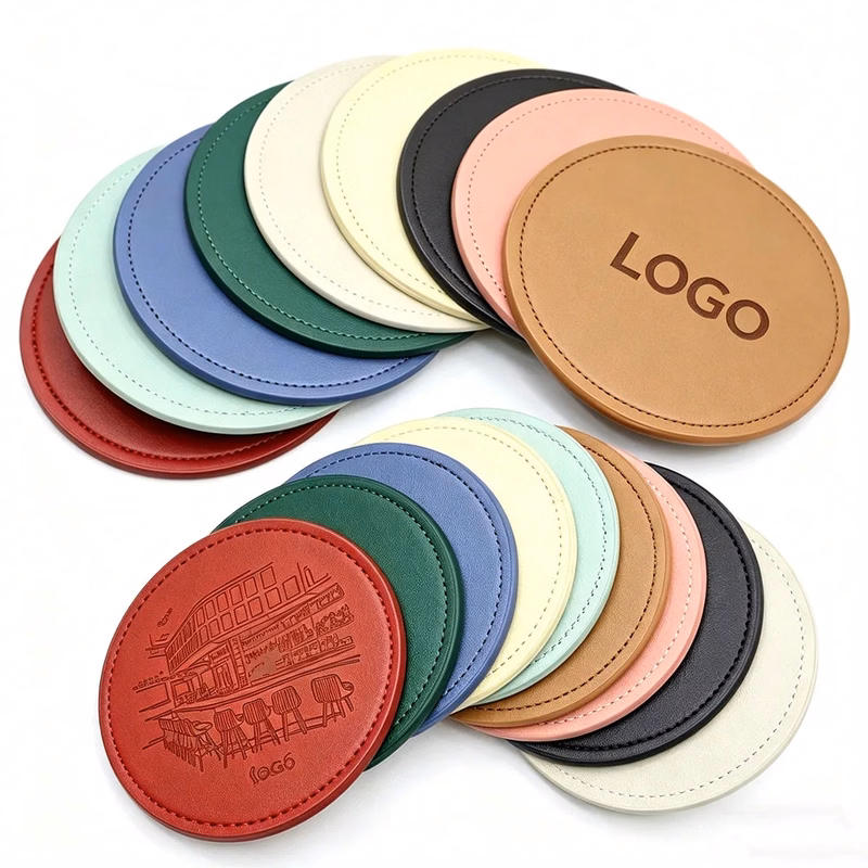 Round PU Coaster