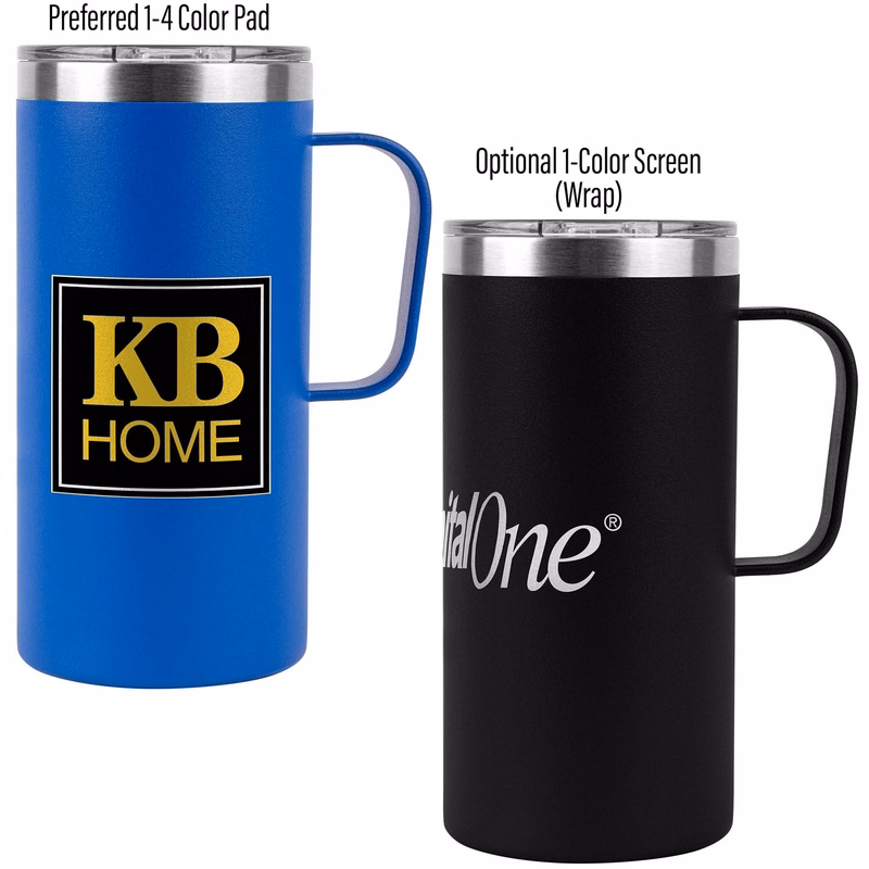 Vacuum Insulated Tall Mug With Clear Sip-Lid