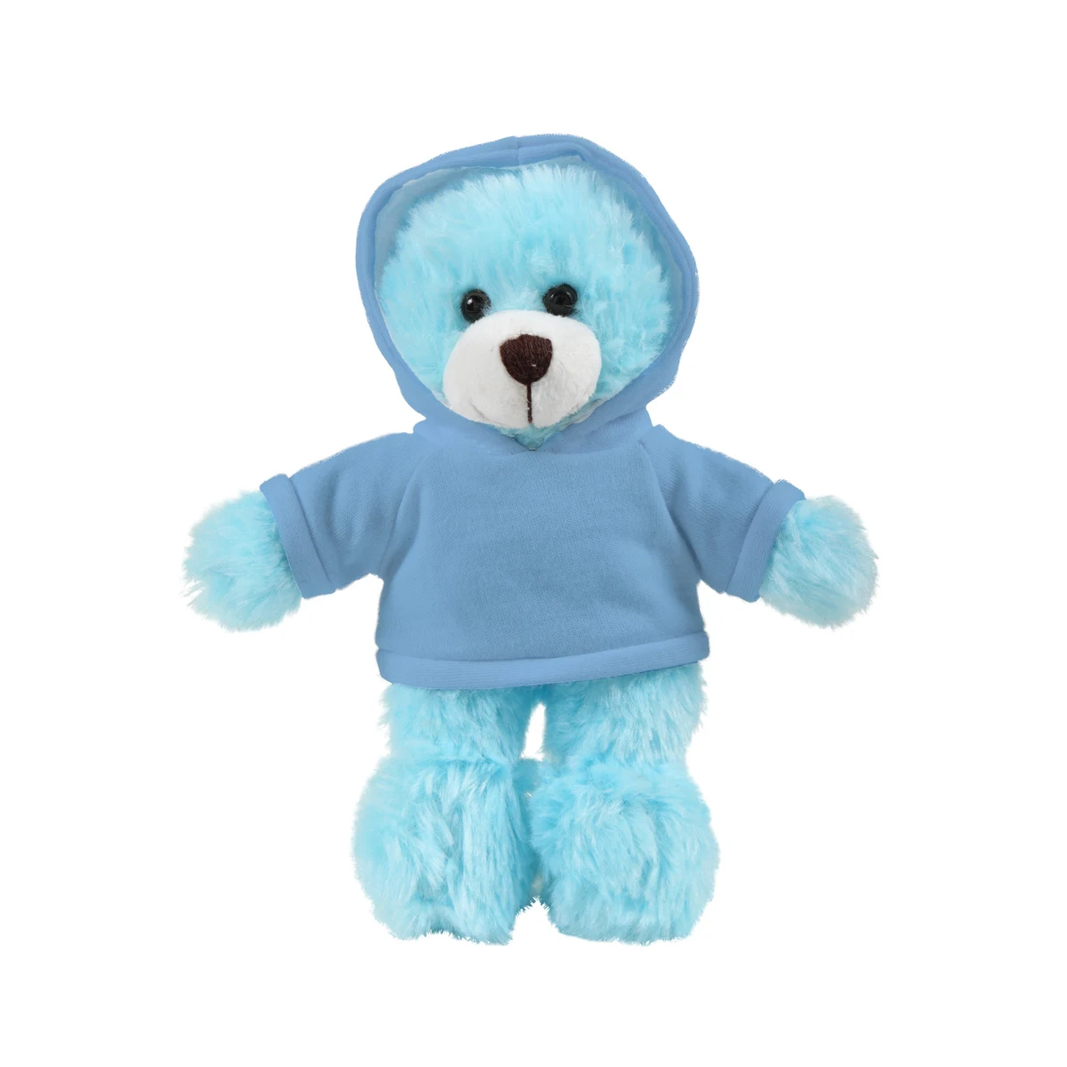 soft plush Blue Bear with hoodie 1