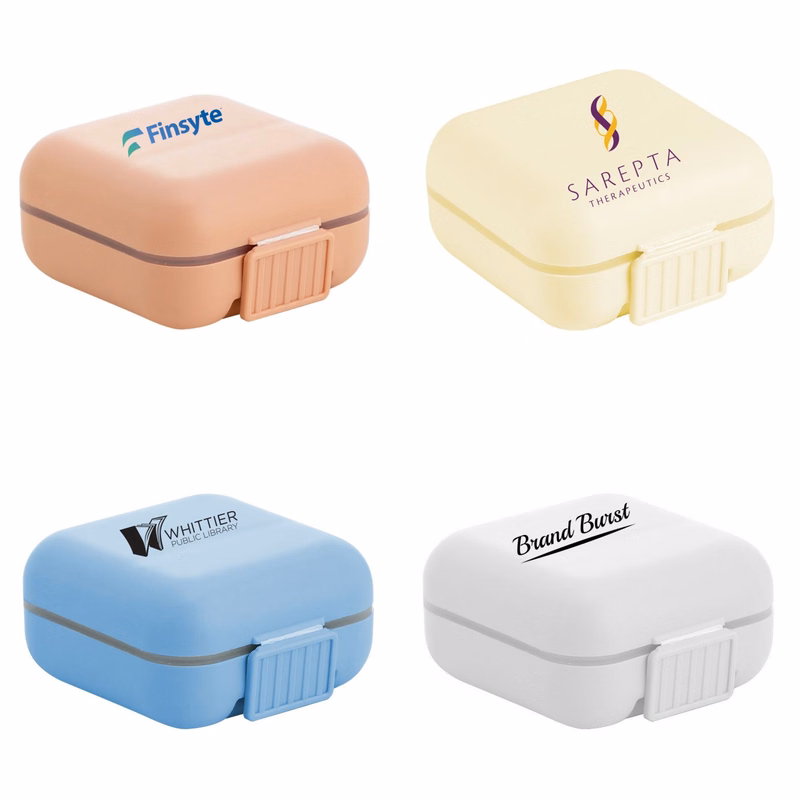 5 Grid Travel Daily Pill Holder