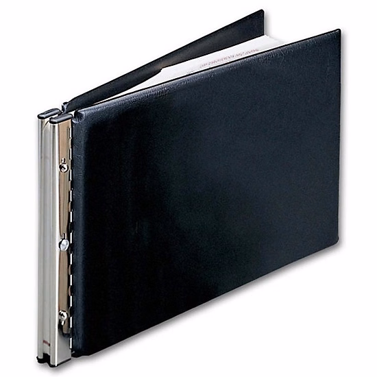 Journal storage binder, long