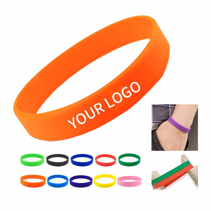 Customizable Silicone Wristbands for Events and Promotions