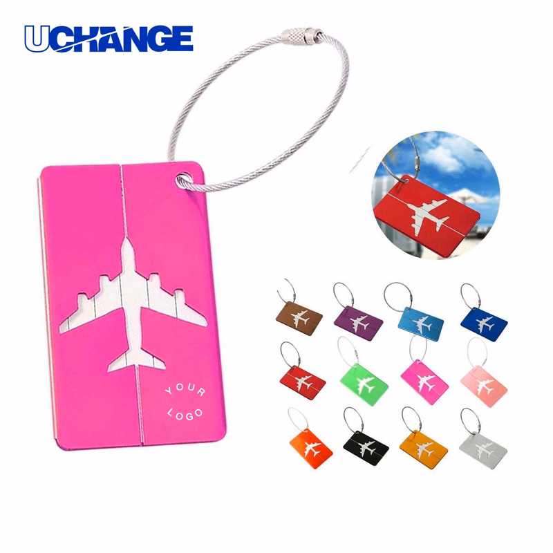 Aluminum Travel Tag Label with Laser Engraving for Luggage