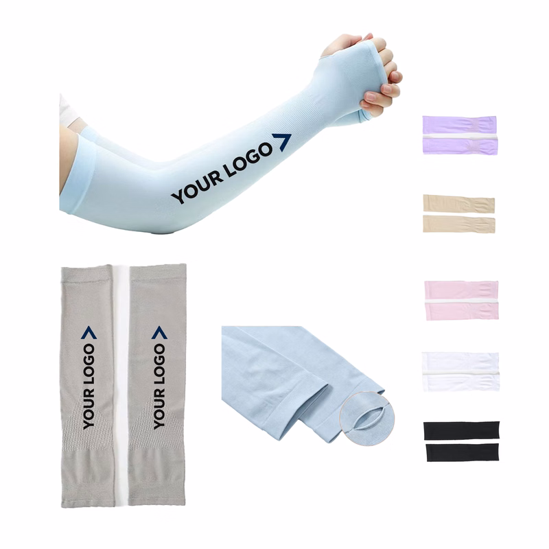 Ice Silk Sun Sleeves for Outdoor Sports Activities