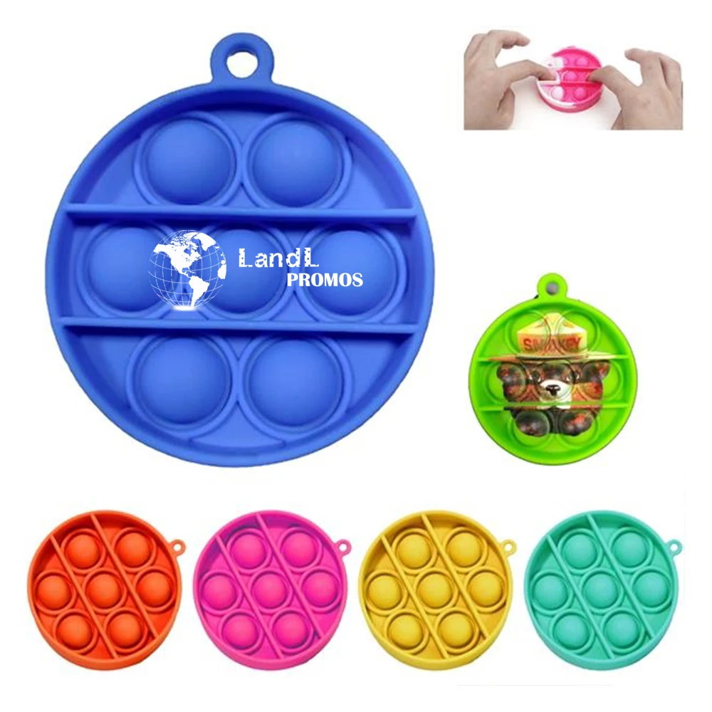 Mini Pop Fidget Keychain 1