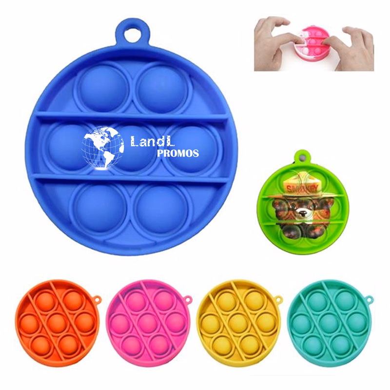 Mini Pop Fidget Keychain