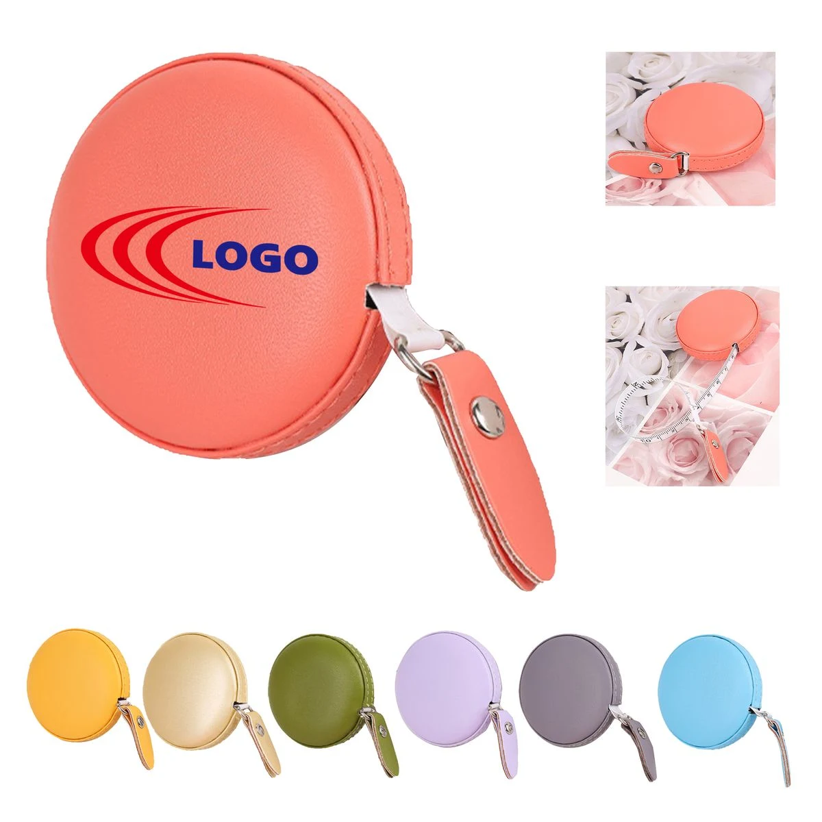 Measure 1.5m/60" PU Leather Body Measuring Tape 1