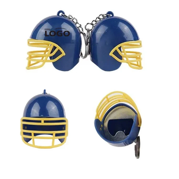 Football Helmet Keychain with Bottle Opener 1