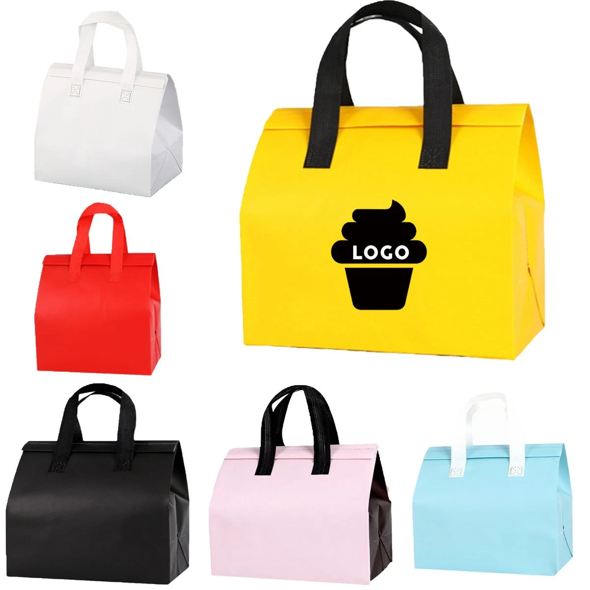 Portable Non-Woven Insulated Food Delivery Bag 1