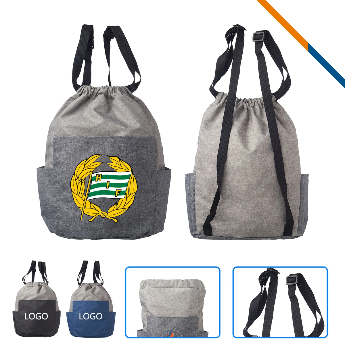 Telia Drawstring Backpack 1