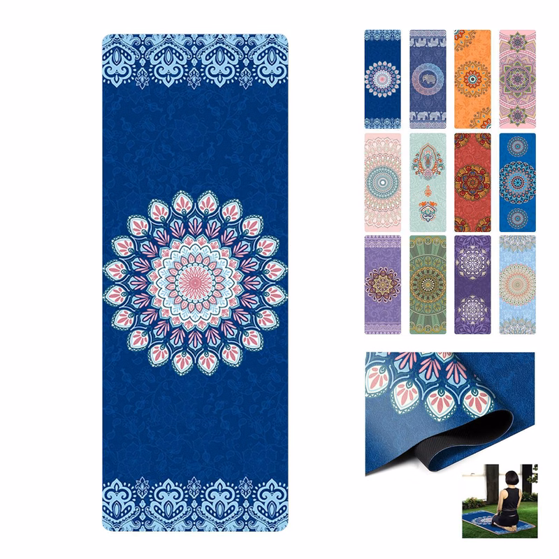 Suede Shock-Absorbing Non-Slip Thickened Yoga Mat