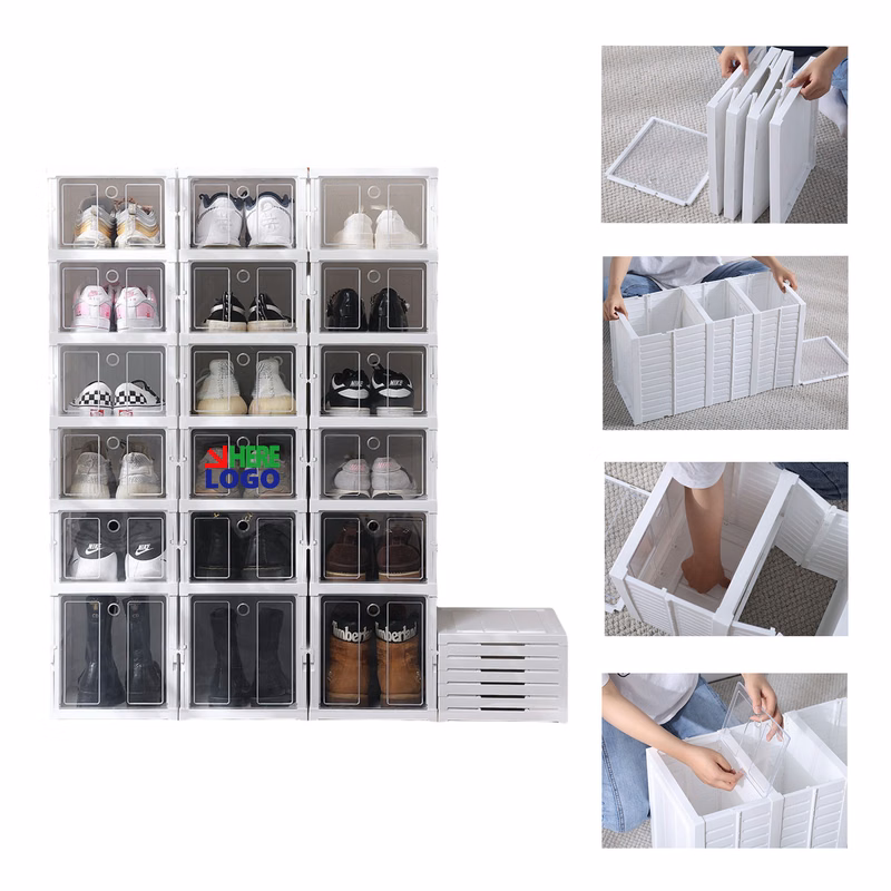 6-Tier Foldable Shoe Storage Rack