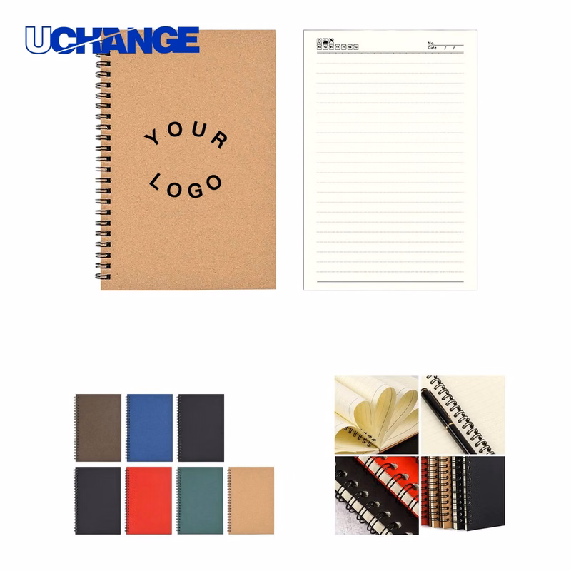 Hardcover Spiral Journal Ruled Notebook