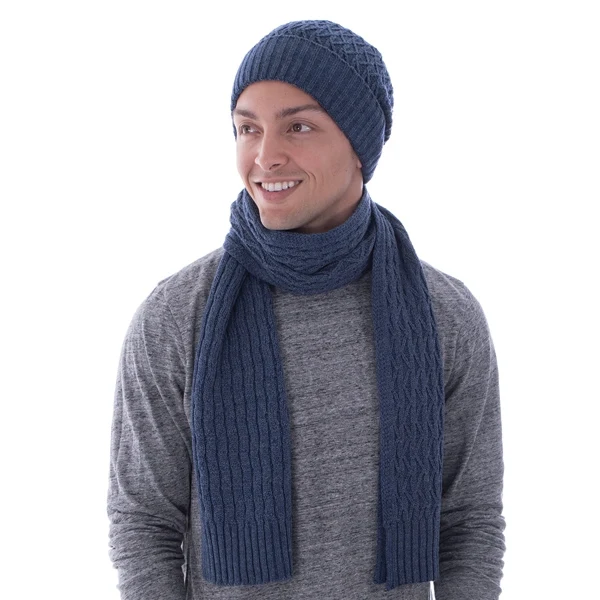 Deluxe Beanie & Scarf Set 1