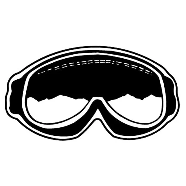 Ski Goggles Magnet - Full Color 1