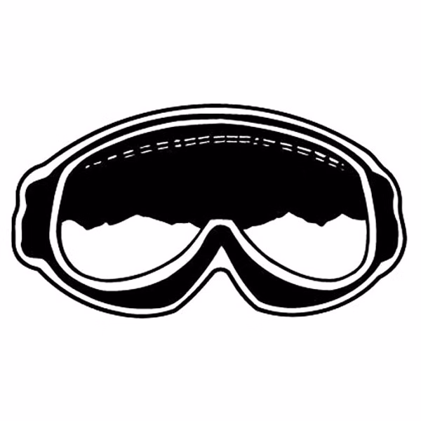 Ski Goggles Magnet - Full Color