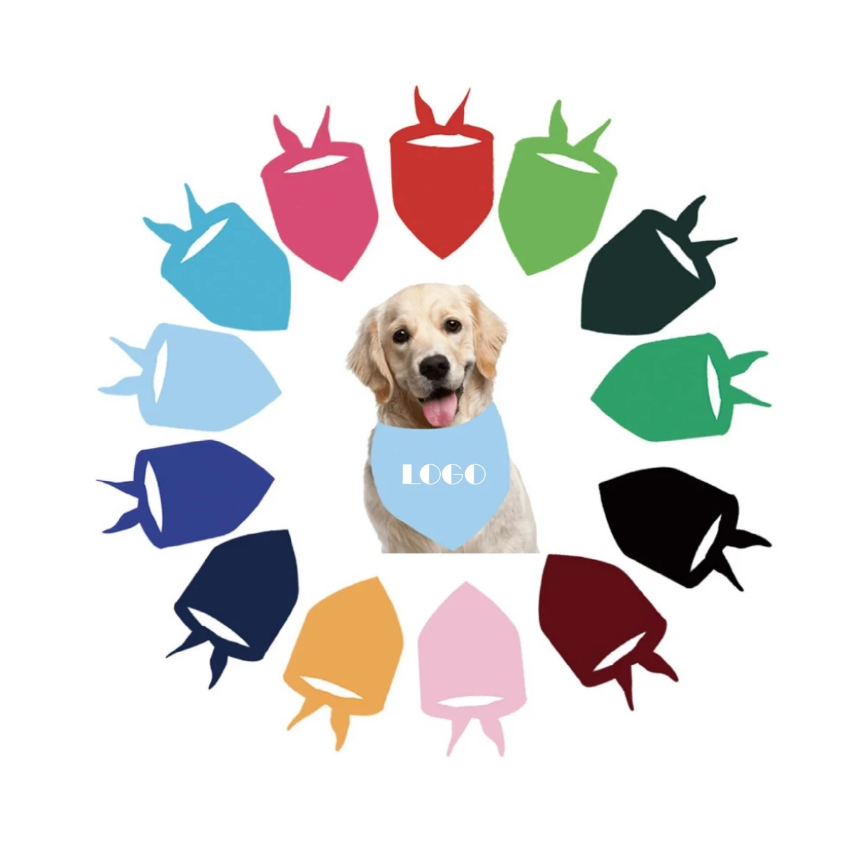 MOQ 10pcs Pet Scarf 1