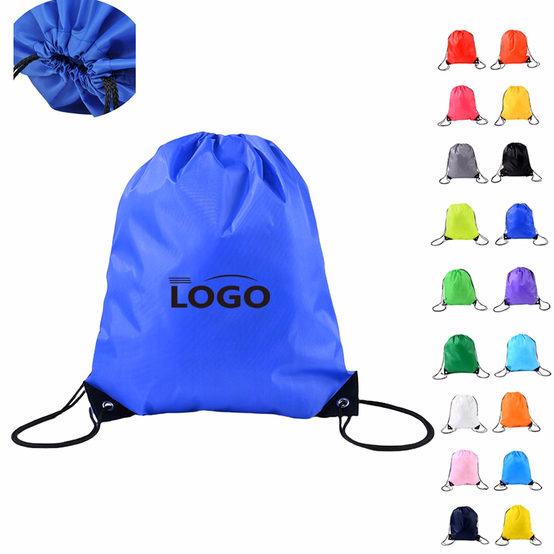 Custom Logo Drawstring Backpack