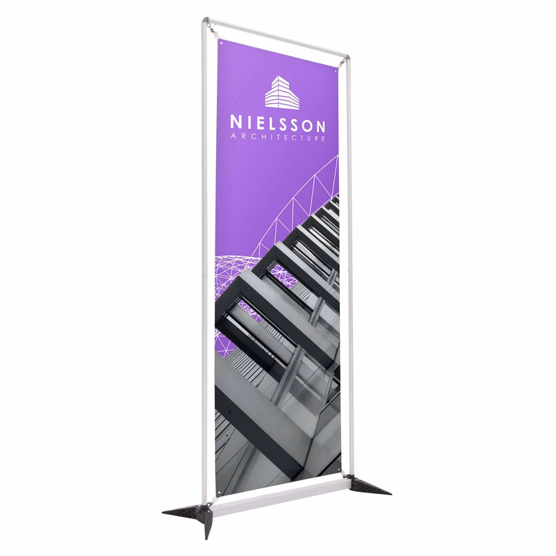 3.5' FrameWorx Banner Display Kit (Single-Sided, 13 oz. Smooth Scrim Vinyl)