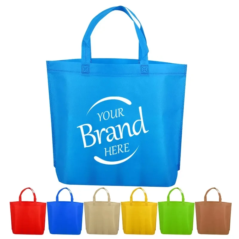Non Woven Shopping Tote Bag With Bottom And Sides 1