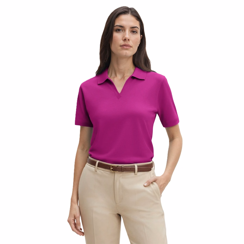 Ladies' Superblend V-Neck Polo