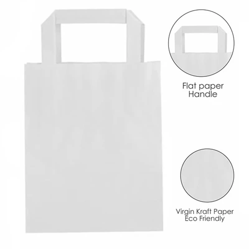 7 X 9 Inch Custom Paper Shopping Bag With Handles 1
