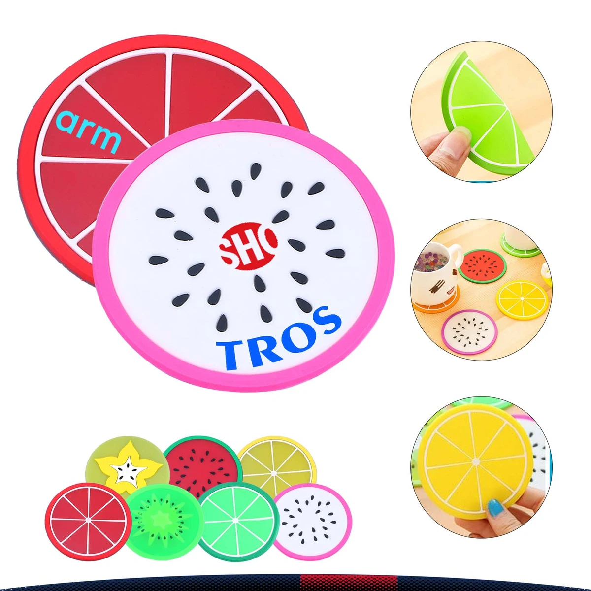 Fruit Silicone Coaster 1