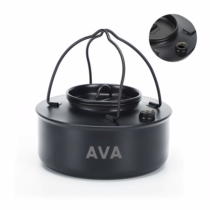 1.5L Stainless Steel Camping Kettle