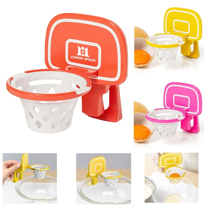 Basketball Hoop Egg Separator for Baking & Cooking 1