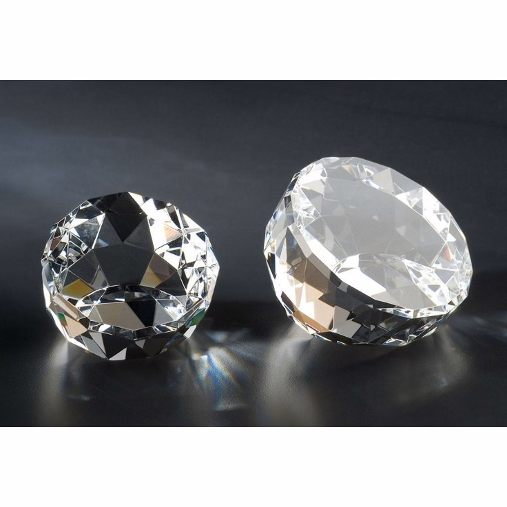 Designer Crystal Faceted Dome Award
