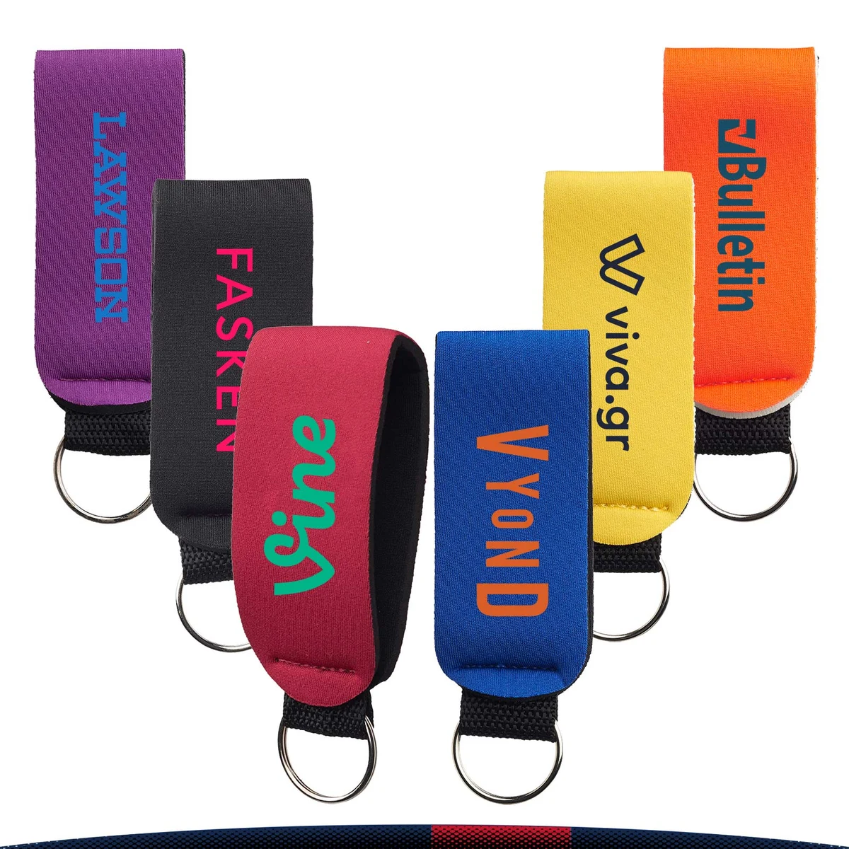 Mika Neoprene Strap Keychain 1
