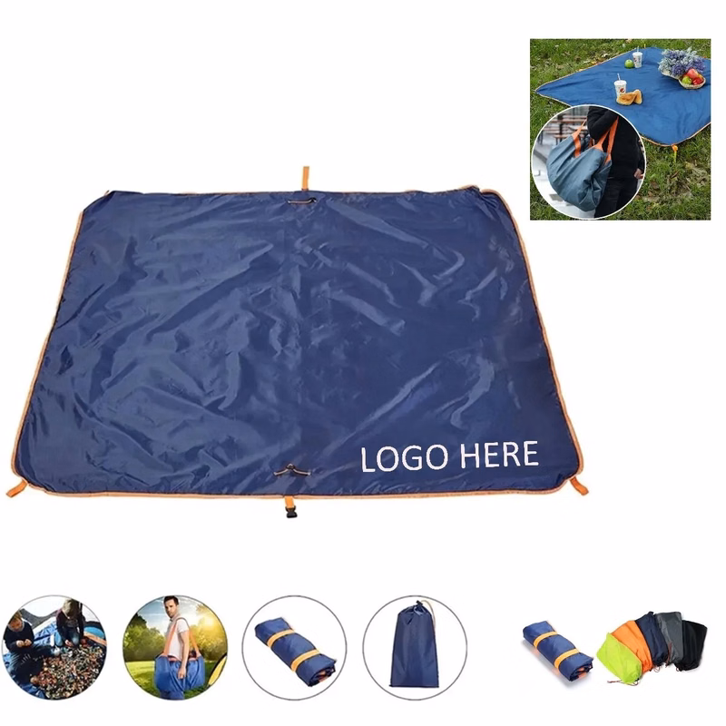 Outdoor Beach Picnic Blanket & Waterproof Travel Bag