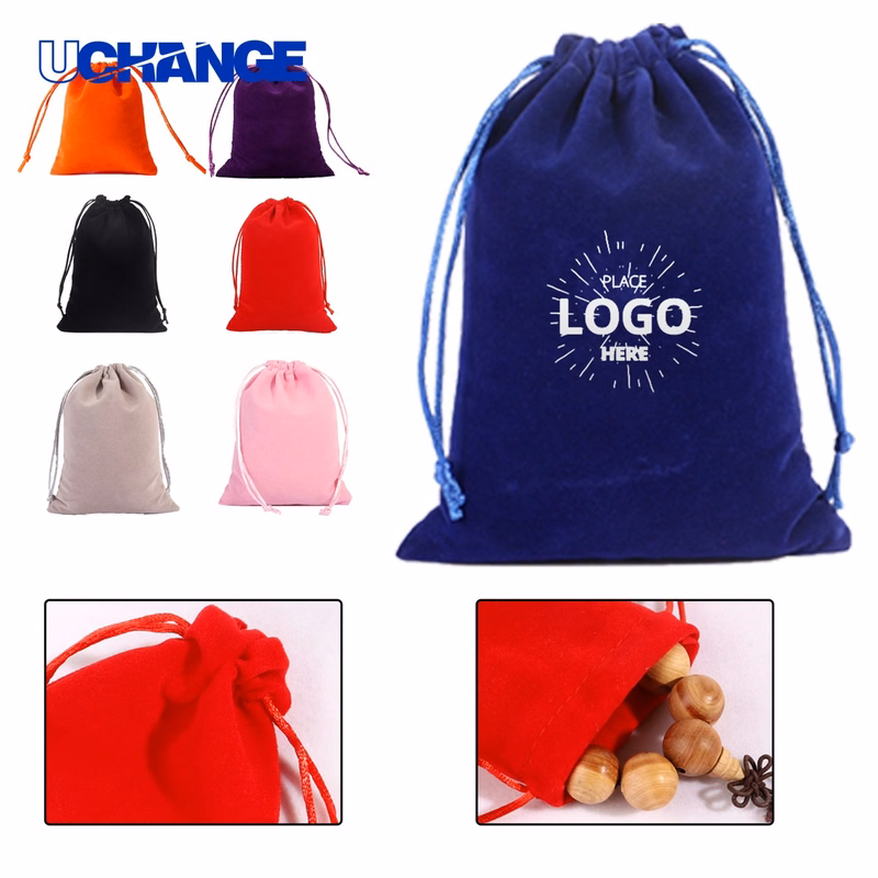 Custom Velvet Drawstring Bags